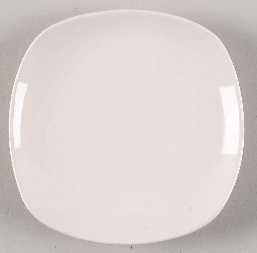 Shoreline White Bread & Butter Plate by Metlox - Poppytrail - Vernon-1