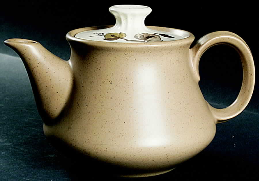 Sierra Flower Teapot & Lid by Metlox - Poppytrail - Vernon-1