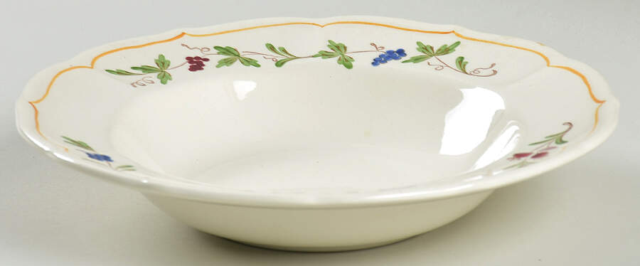 Sorrento Rim Soup Bowl by Metlox - Poppytrail - Vernon-1