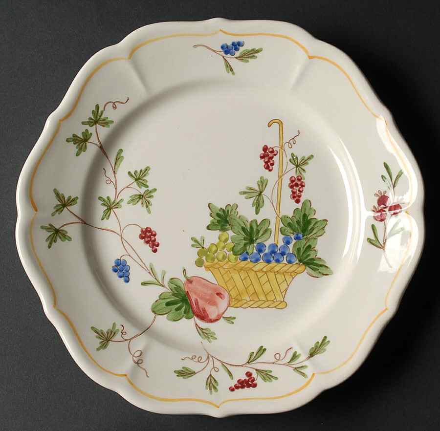 Sorrento Salad Plate by Metlox - Poppytrail - Vernon-1