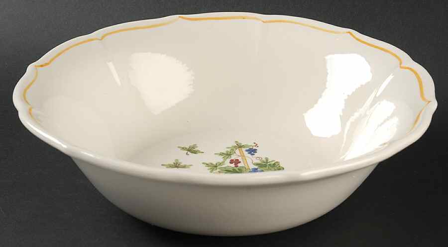Sorrento 9" Round Vegetable Bowl by Metlox - Poppytrail - Vernon-1
