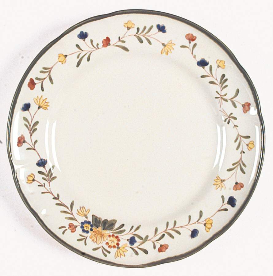 Spring Garland Dinner Plate by Metlox - Poppytrail - Vernon-1
