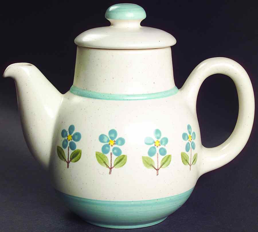 Springtime Coffee Pot & Lid by Metlox - Poppytrail - Vernon-1