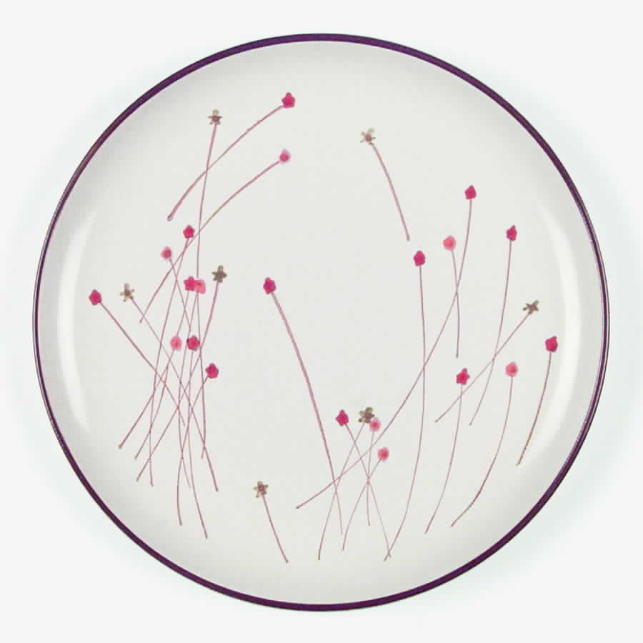 Strawflower Dinner Plate by Metlox - Poppytrail - Vernon-1