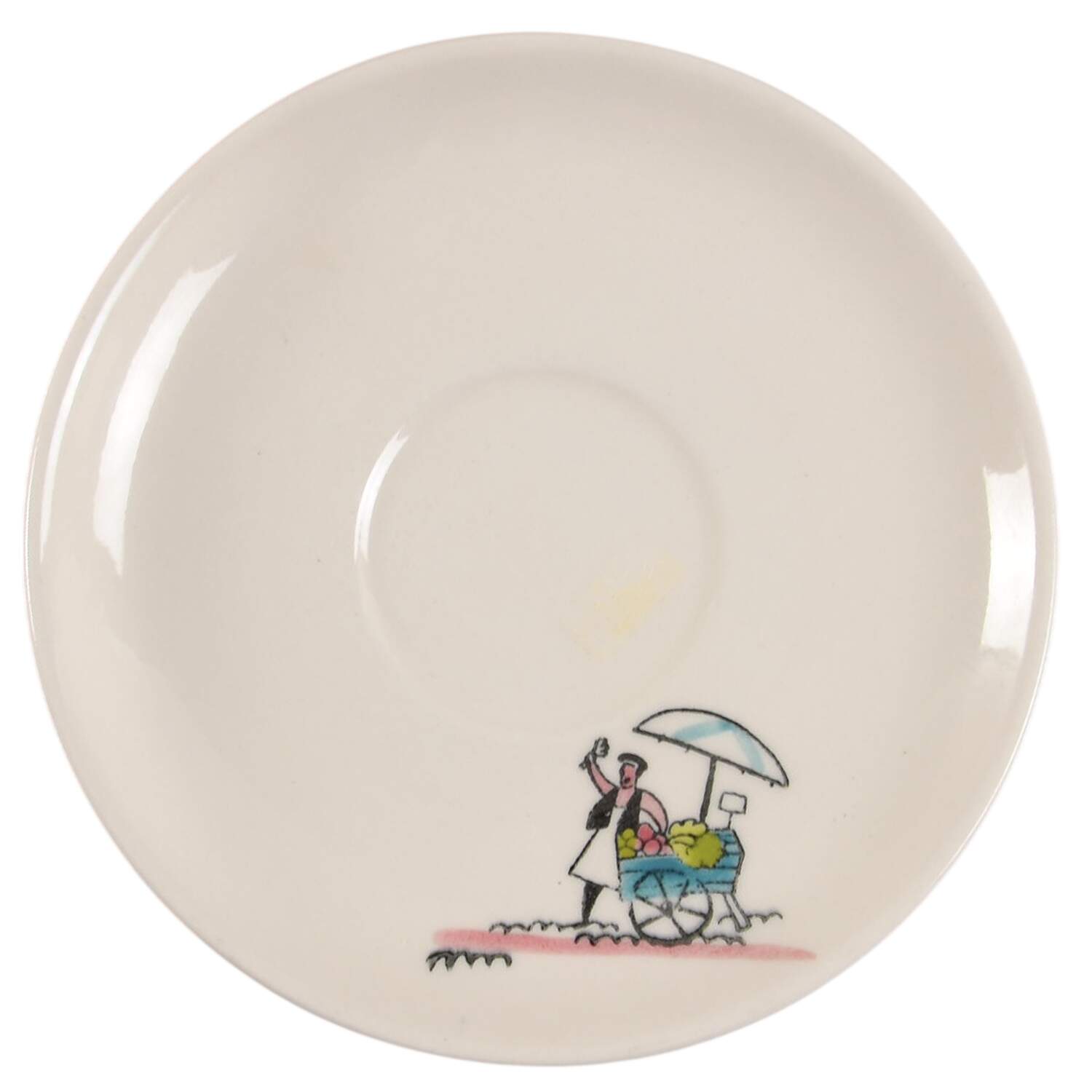 Street Scene Saucer by Metlox - Poppytrail - Vernon-1