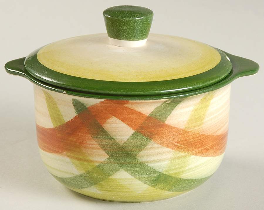 Tam O'shanter Individual Casserole & Lid by Metlox - Poppytrail - Vernon-1