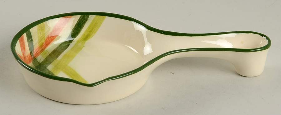 Tam O'shanter Spoon Rest/Holder (Holds 1 Spoon) by Metlox - Poppytrail - Vernon-1