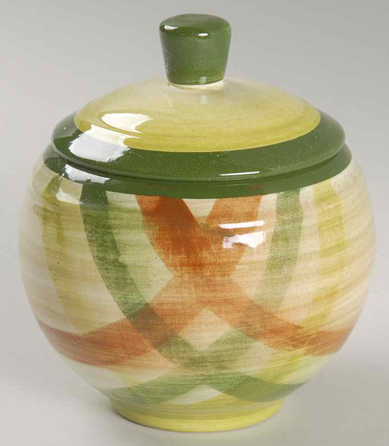 Tam O'shanter Sugar Bowl & Lid by Metlox - Poppytrail - Vernon-1