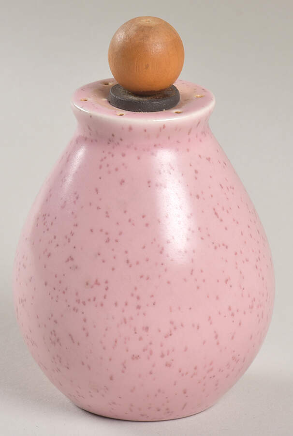 Tickled Pink Pepper Shaker & Cork Stopper Top by Metlox - Poppytrail - Vernon-1