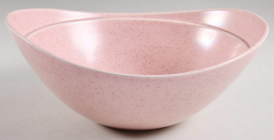 Tickled Pink 1.5 Quart Round Casserole No Lid by Metlox - Poppytrail - Vernon-1
