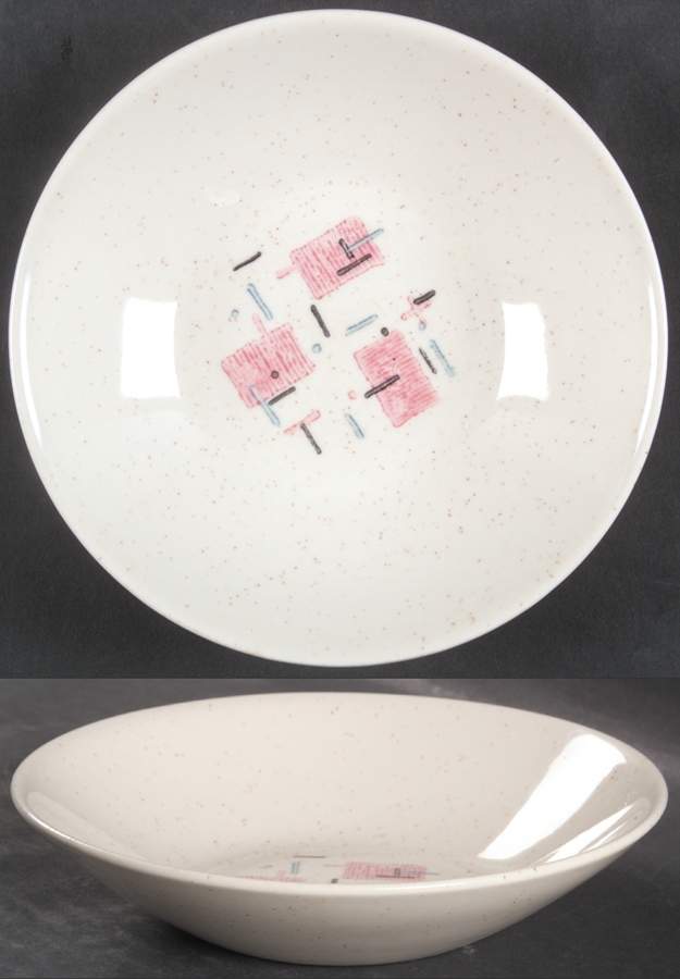 Tickled Pink Fruit/Dessert (Sauce) Bowl by Metlox - Poppytrail - Vernon-1