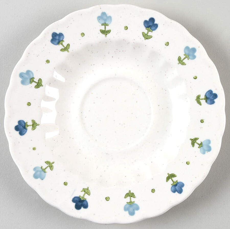 True Blue Saucer by Metlox - Poppytrail - Vernon-1