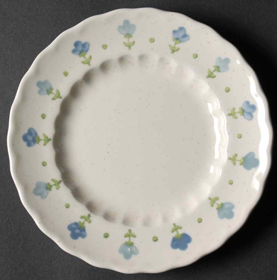 True Blue Bread & Butter Plate by Metlox - Poppytrail - Vernon-1