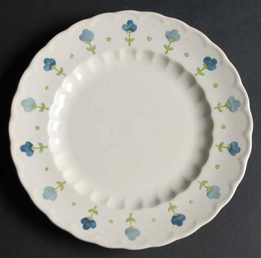 True Blue Salad Plate by Metlox - Poppytrail - Vernon-1