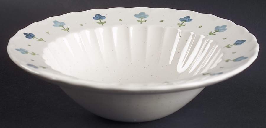 True Blue 8" Round Vegetable Bowl by Metlox - Poppytrail - Vernon-1