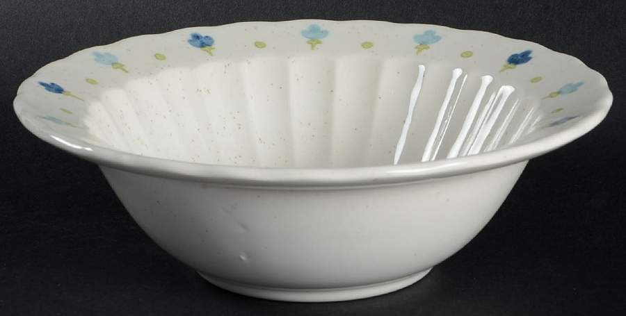 True Blue Rim Cereal Bowl by Metlox - Poppytrail - Vernon-1