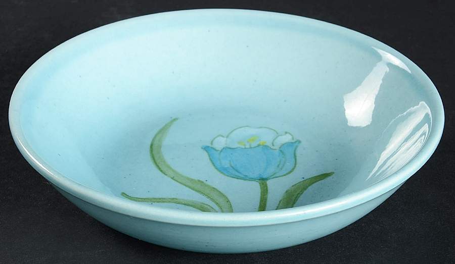 Tulips Fruit/Dessert (Sauce) Bowl by Metlox - Poppytrail - Vernon-1