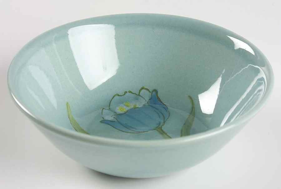 Tulips Coupe Cereal Bowl by Metlox - Poppytrail - Vernon-1