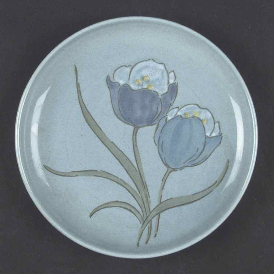 Tulips Salad Plate by Metlox - Poppytrail - Vernon-1
