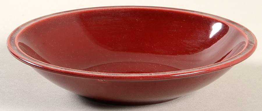 Ultra California Maroon Fruit/Dessert (Sauce) Bowl by Metlox - Poppytrail - Vernon-1
