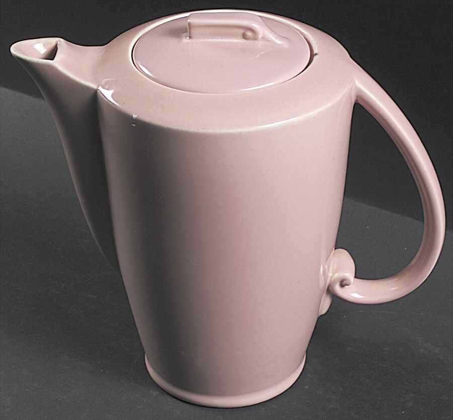 Ultra California Pink (Carnation) Coffee Pot & Lid by Metlox - Poppytrail - Vernon-1