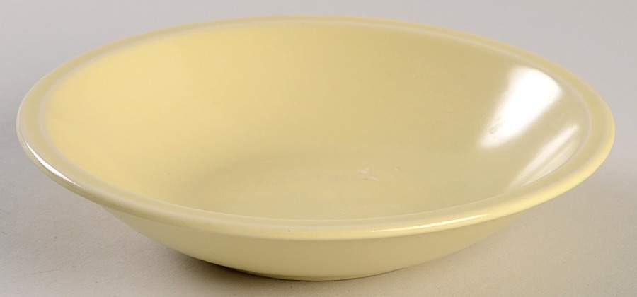 Ultra California Yellow (Buttercup) Fruit/Dessert (Sauce) Bowl by Metlox - Poppytrail - Vernon-1