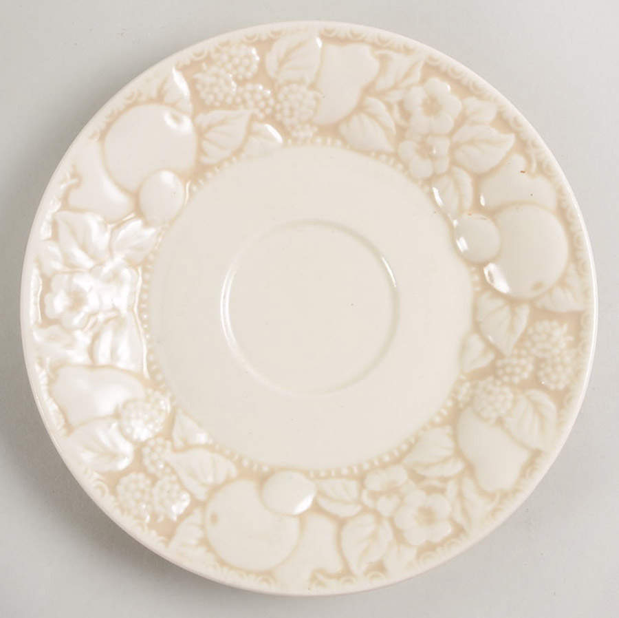 Vernon Antiqua Saucer by Metlox - Poppytrail - Vernon-1
