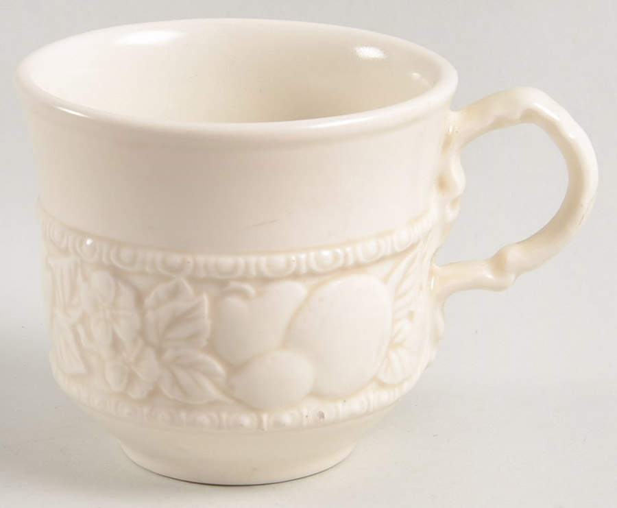 Vernon Antiqua Flat Cup by Metlox - Poppytrail - Vernon-1