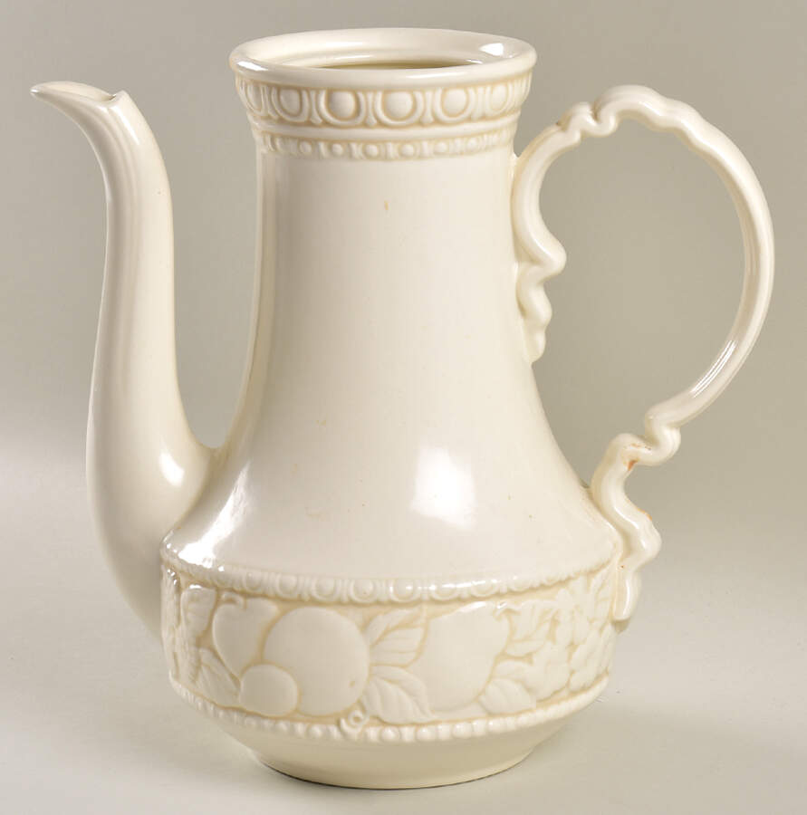 Vernon Antiqua Coffee Pot No Lid by Metlox - Poppytrail - Vernon-1