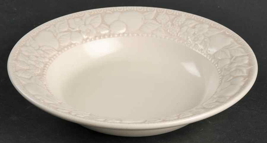 Vernon Antiqua Rim Soup Bowl by Metlox - Poppytrail - Vernon-1