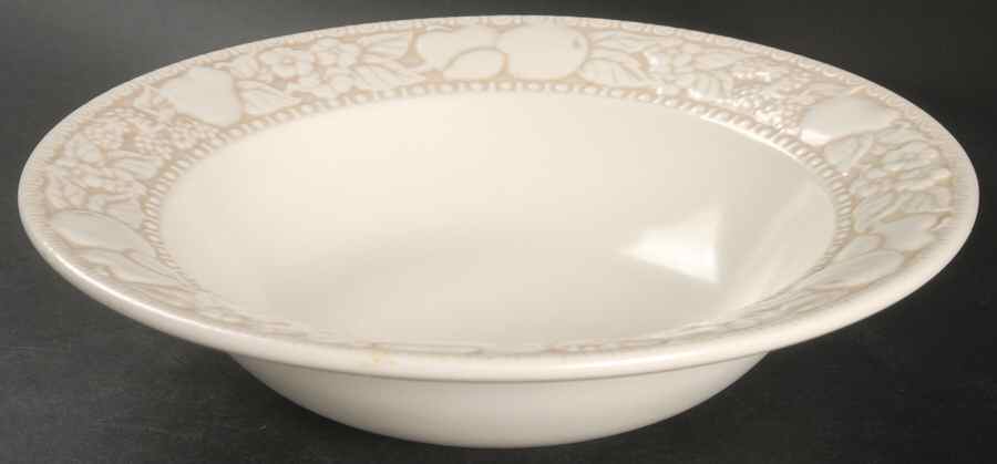 Vernon Antiqua 9" Round Vegetable Bowl by Metlox - Poppytrail - Vernon-1