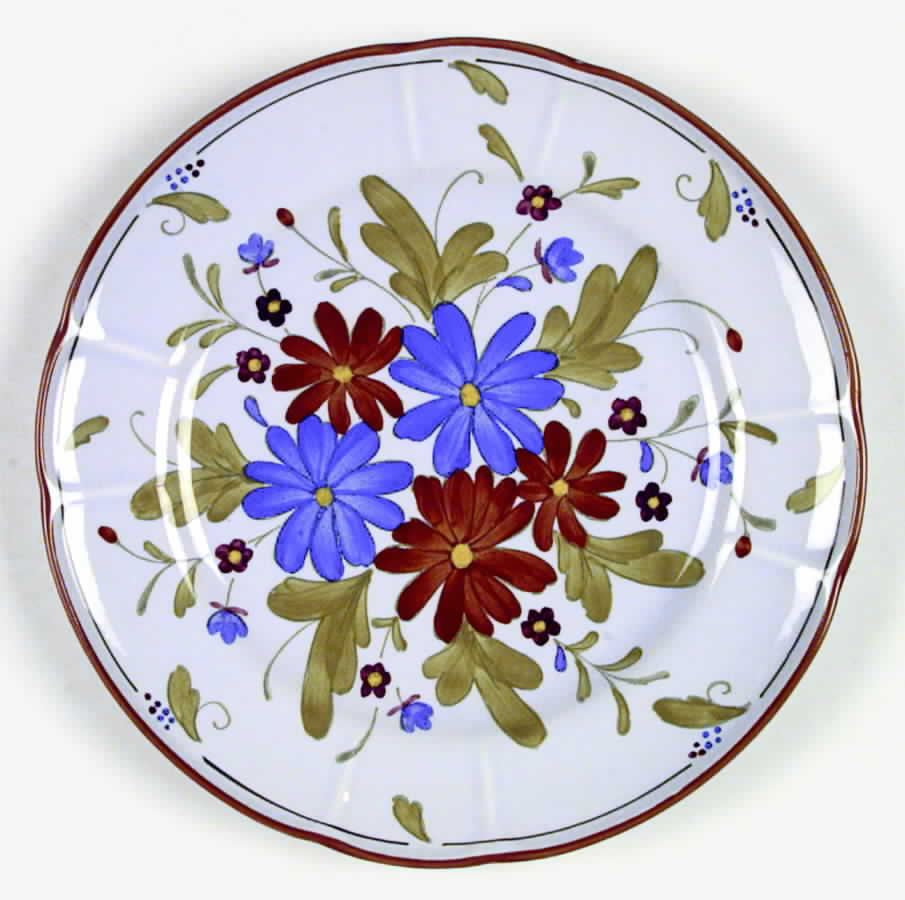 Vernon Bouquet Dinner Plate by Metlox - Poppytrail - Vernon-1