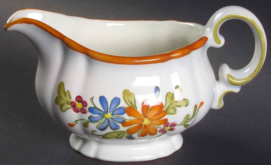 Vernon Bouquet Creamer by Metlox - Poppytrail - Vernon-1