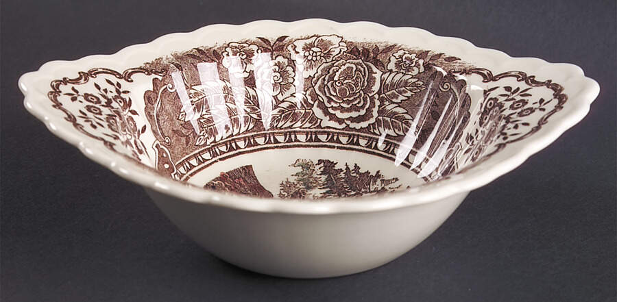 Vernon's 1860 Lugged Chowder Bowl by Metlox - Poppytrail - Vernon-1