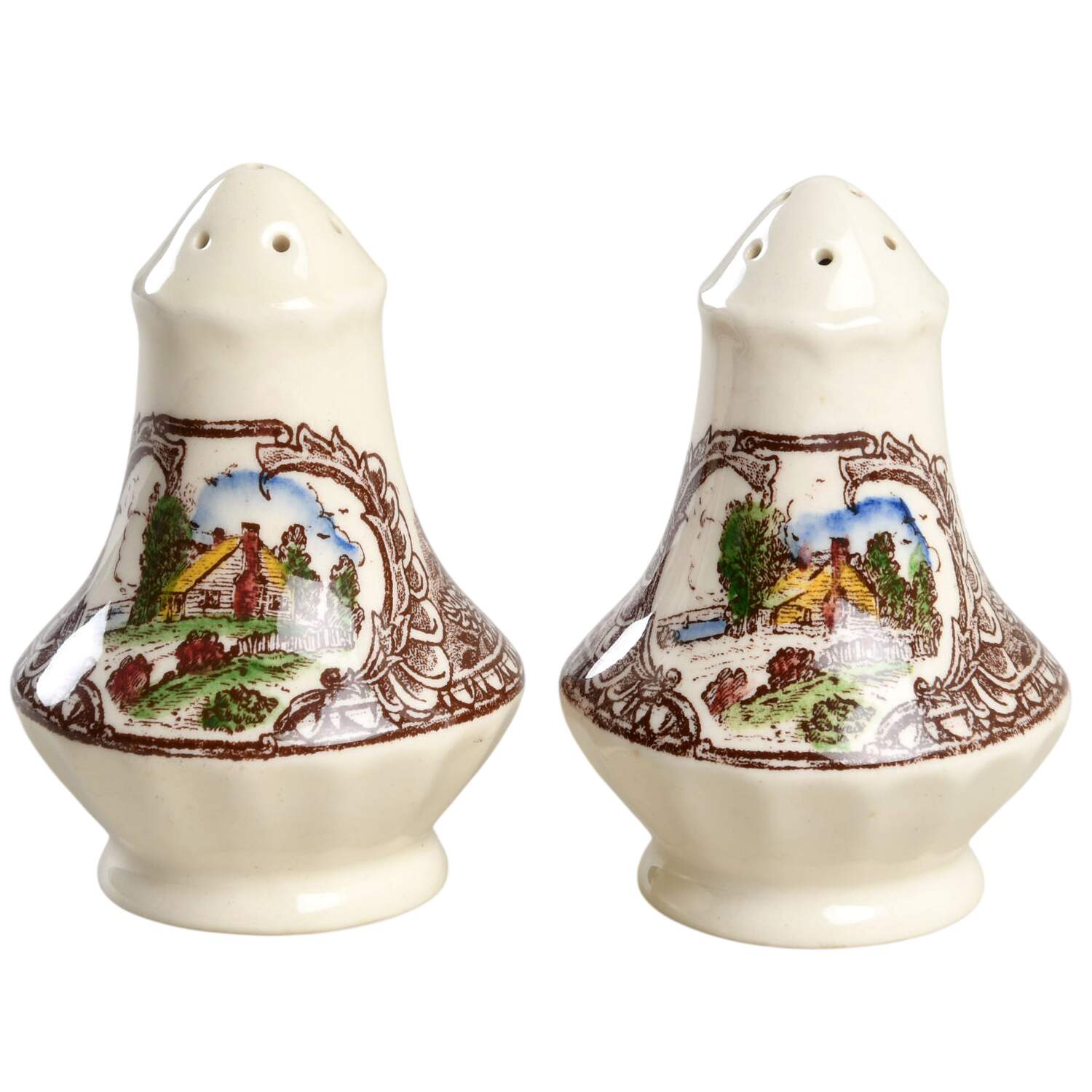 Vernon's 1860 Salt & Pepper Set by Metlox - Poppytrail - Vernon-1