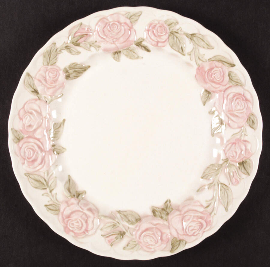 Vernon Rose Pink Dinner Plate by Metlox - Poppytrail - Vernon-1