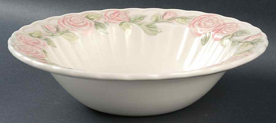 Vernon Rose Pink 9" Round Vegetable Bowl by Metlox - Poppytrail - Vernon-1