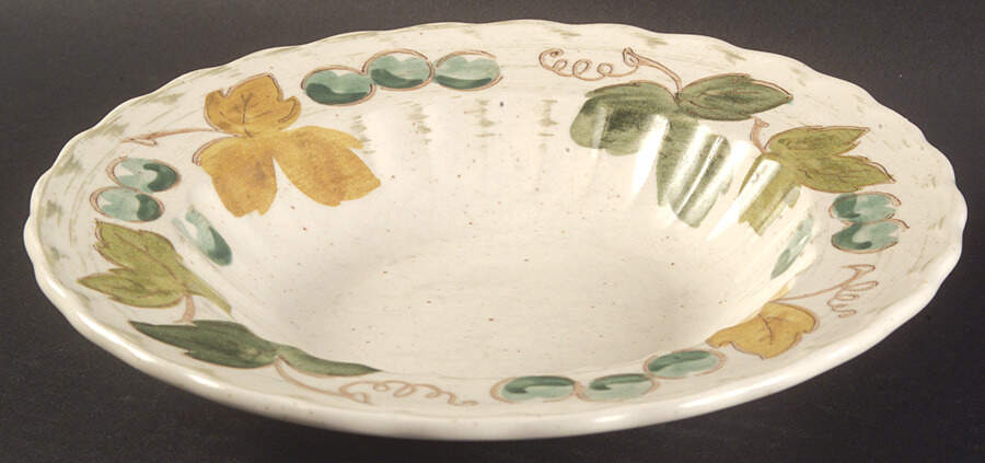 Vineyard Rim Soup Bowl by Metlox - Poppytrail - Vernon-1