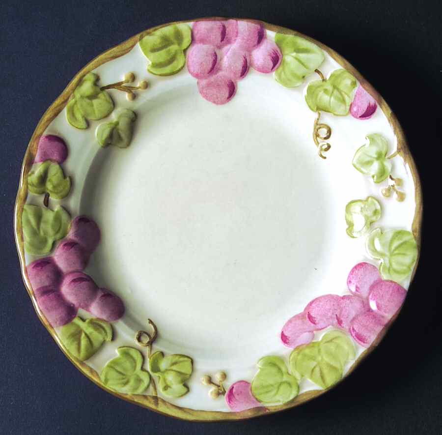 Vintage Pink Bread & Butter Plate by Metlox - Poppytrail - Vernon-1