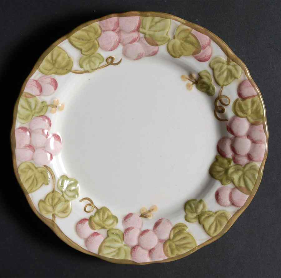 Vintage Pink Salad Plate by Metlox - Poppytrail - Vernon-1