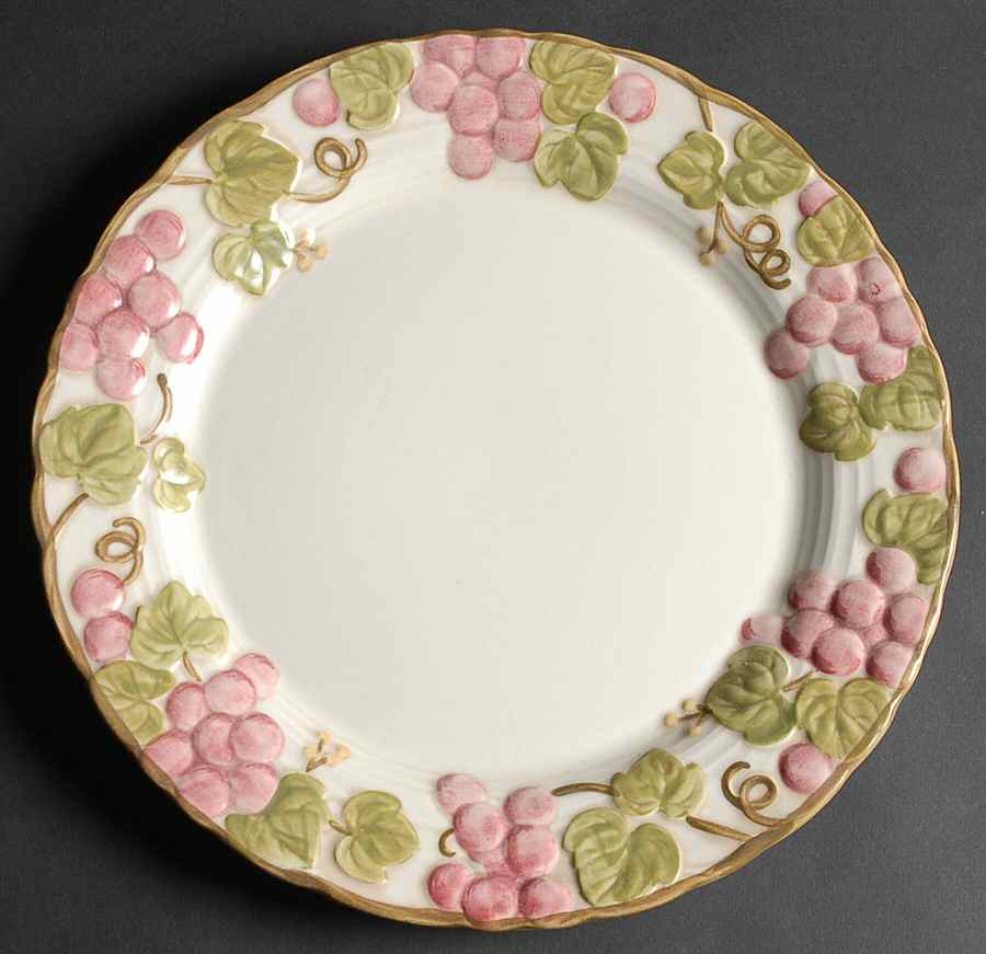 Vintage Pink 12" Chop Plate (Round Platter) by Metlox - Poppytrail - Vernon-1