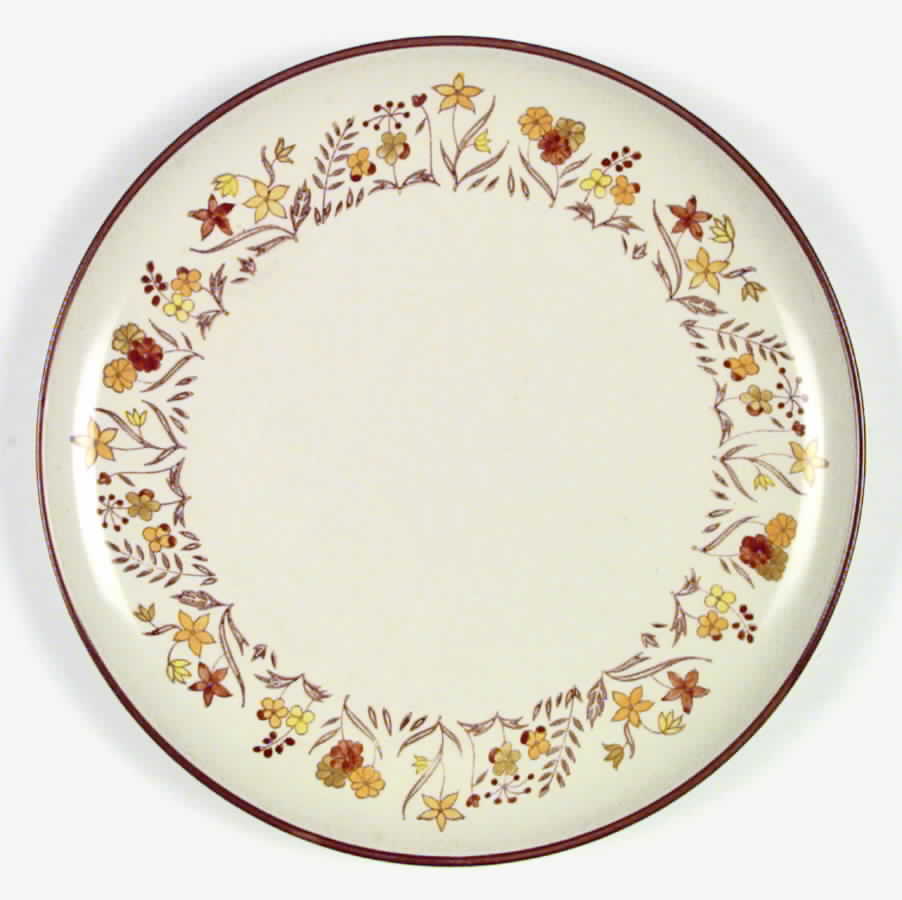 Wildflower Dinner Plate by Metlox - Poppytrail - Vernon-1