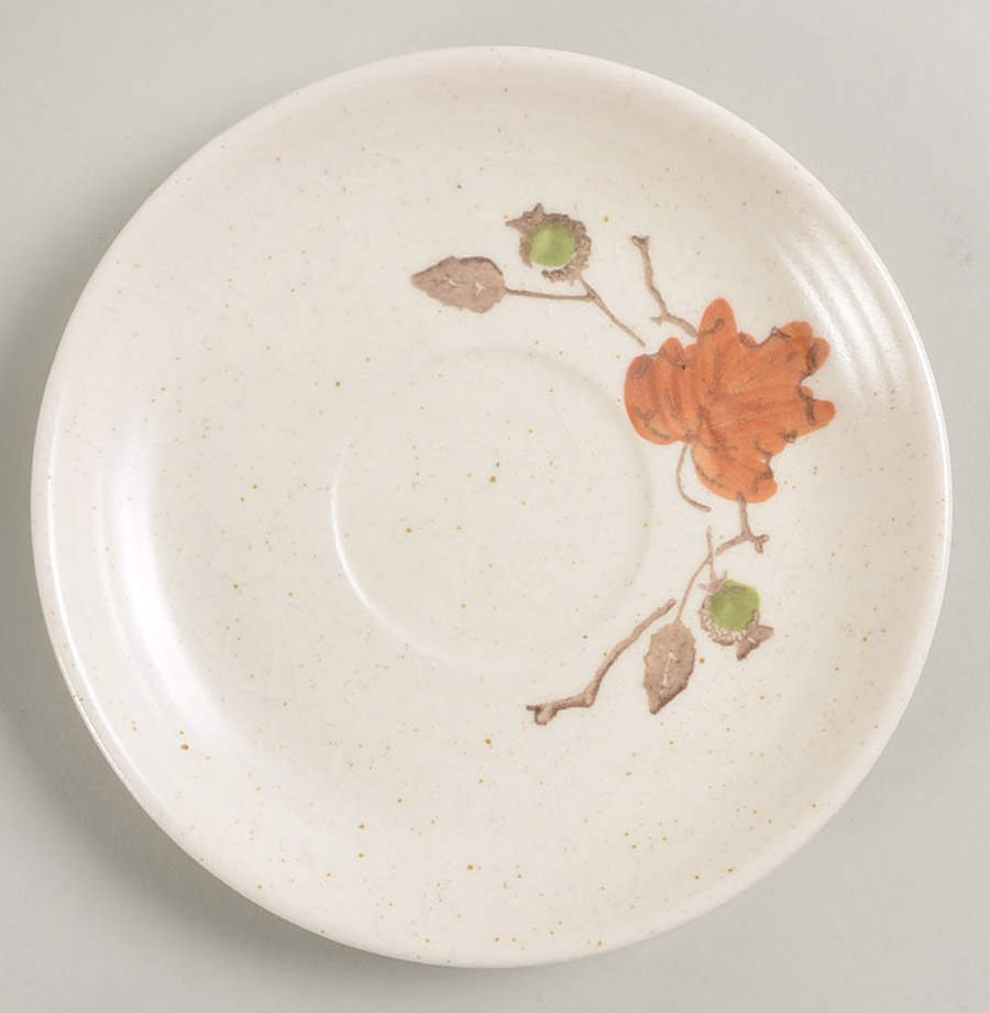 Woodland Gold Saucer by Metlox - Poppytrail - Vernon-1