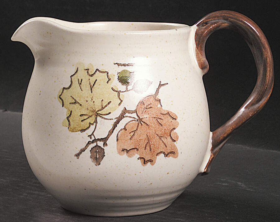 Woodland Gold 24 Oz Pitcher by Metlox - Poppytrail - Vernon-1
