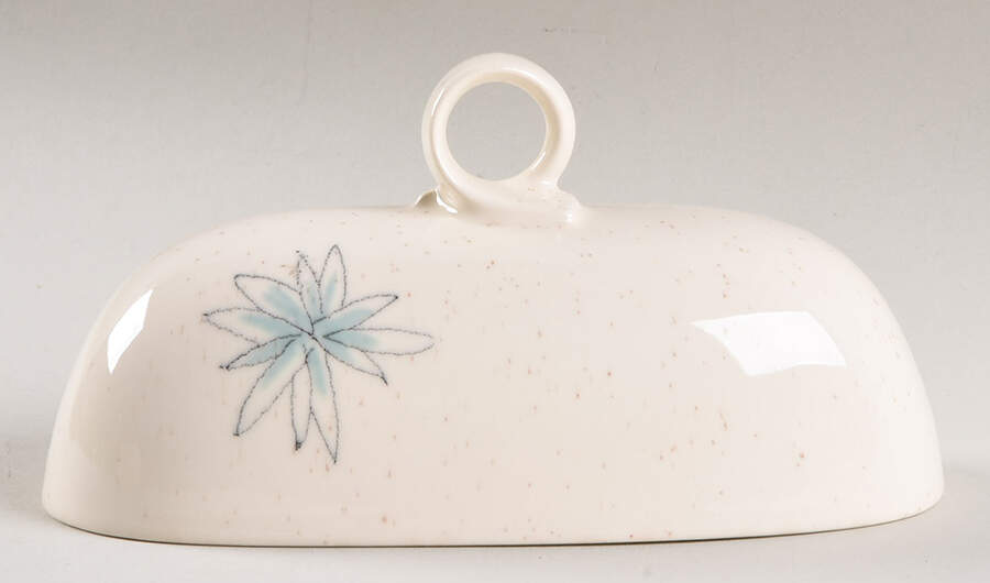 Young In Heart Lid for 1/4 Lb Butter by Metlox - Poppytrail - Vernon-1
