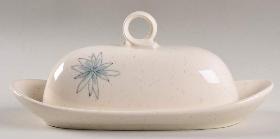 Young In Heart 1/4 Lb Covered Butter by Metlox - Poppytrail - Vernon-1