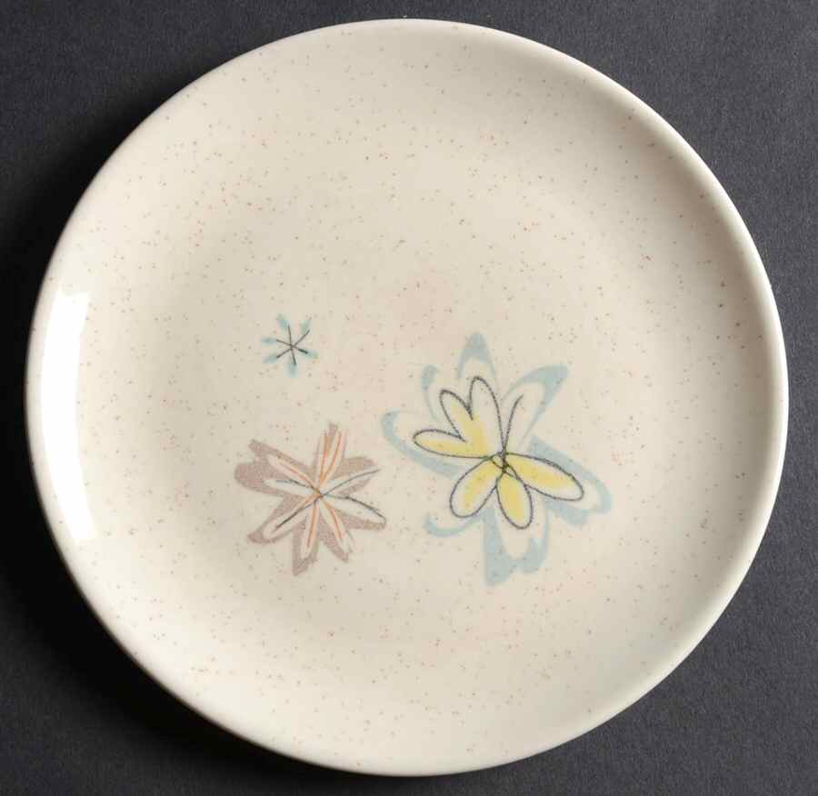 Young In Heart Bread & Butter Plate by Metlox - Poppytrail - Vernon-1