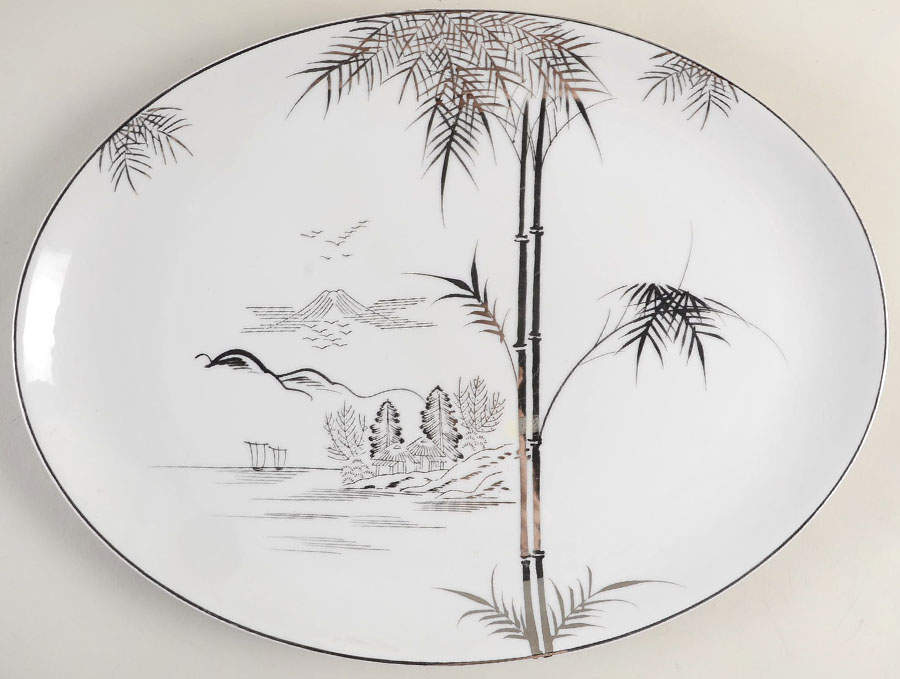 MEY1 16" Oval Serving Platter by Meiyo-1