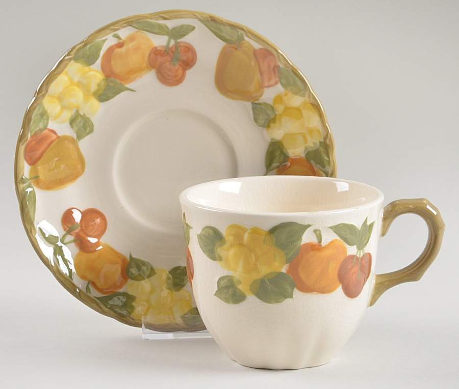 Eden Flat Cup & Saucer Set by Midland Enterprises-1