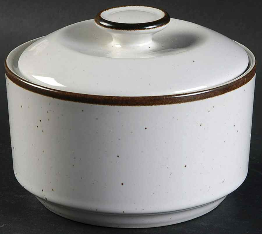 Elmwood Sugar Bowl & Lid by Midland Enterprises-1